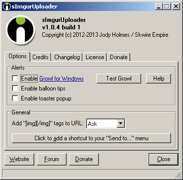 Windows 8 sImgurUploader full