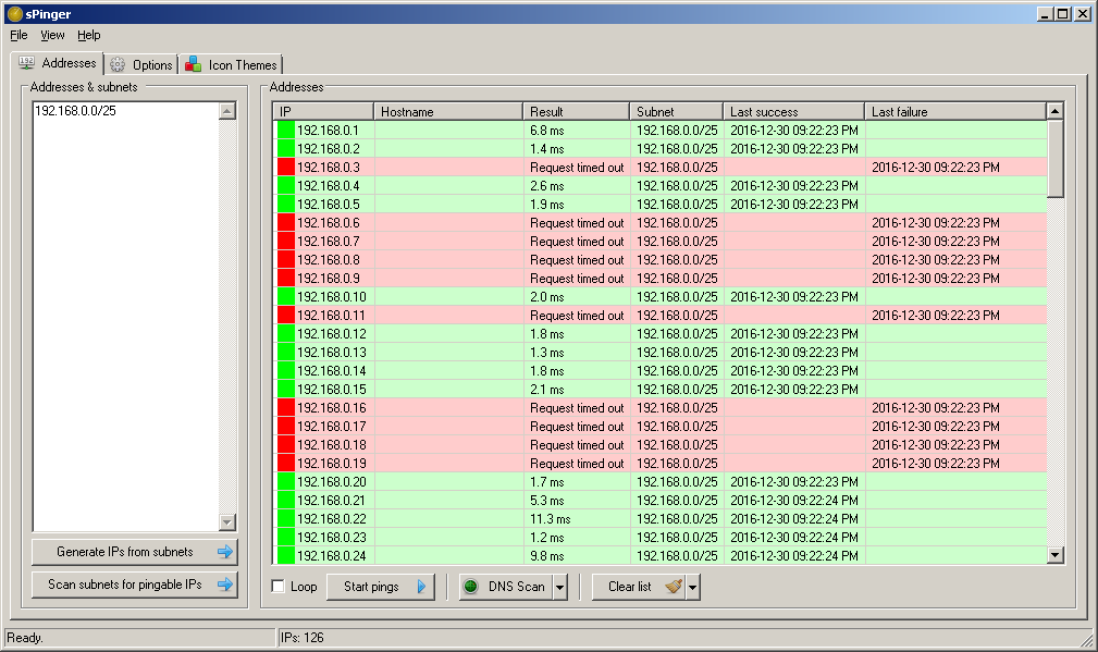 Windows 8 sPinger 1.0.1.1 full Windows 8 sPinger full