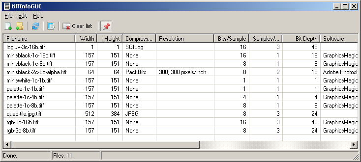 tiffInfoGUI 1.1.1.1 full Windows 7 tiffInfoGUI 1.1.1.1 full